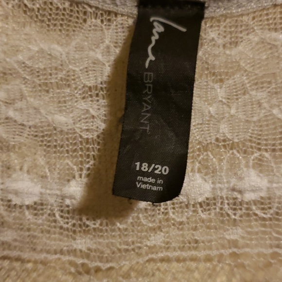 Hombre lace tank top Lane Bryant 18/20 - Picture 4 of 6